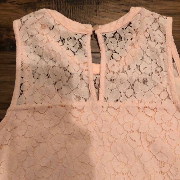 Blush pink lace dress 💕 - Picture 5 of 7